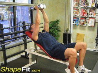 chest exercises incline dumbbell flyes